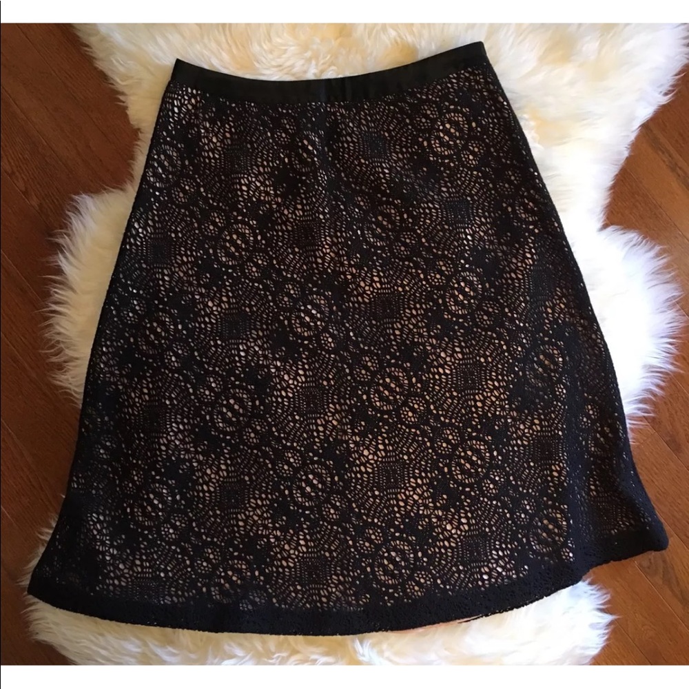 INC. International Concepts A Line Skirt w Black